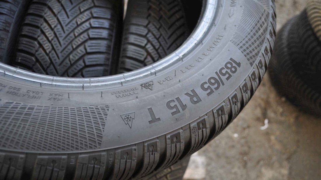 SET 4 Anvelope Iarna 185/65 R15 CONTINENTAL ContiWinterContact TS860 92T - XL