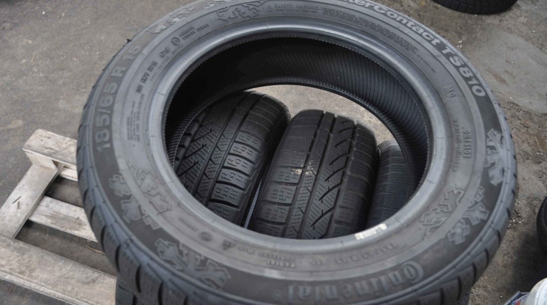 SET 4 Anvelope Iarna 185/65 R15 CONTINENTAL ContiWinterContact TS810