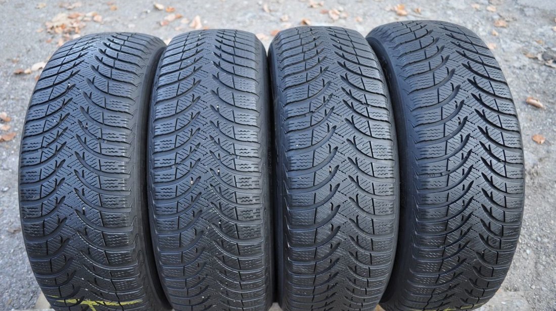 SET 4 Anvelope Iarna 185/65 R15 MICHELIN ALPIN A4 88T