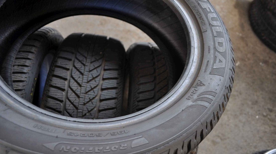 SET 4 Anvelope Iarna 195/50 R15 FULDA Kristall Control HP 2 82H