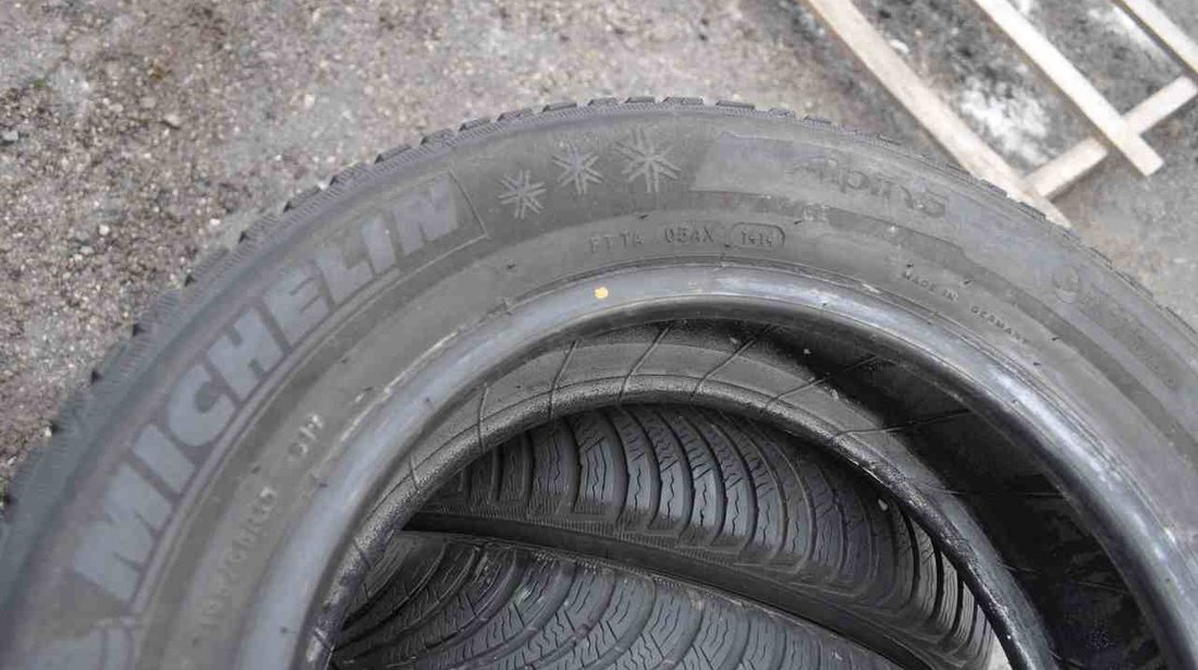 SET 4 Anvelope Iarna 195/65 R15 MICHELIN ALPIN 5 91T