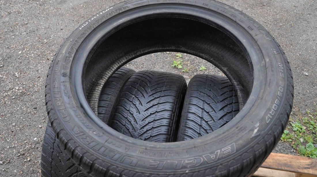 SET 4 Anvelope Iarna 205/50 R17 GOODYEAR EAGLE ULTRA GRIP GW-3 RUNFLAT