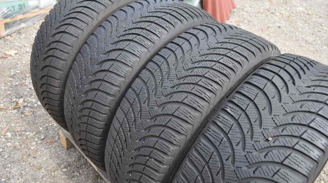 SET 4 Anvelope Iarna 205/55 R16 A4 mich MICHELIN ALPIN A4 91H