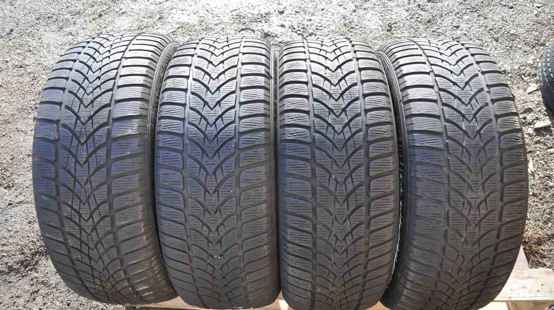 SET 4 Anvelope Iarna 205/55 R16 dtre DUNLOP WINTER 4D 91H