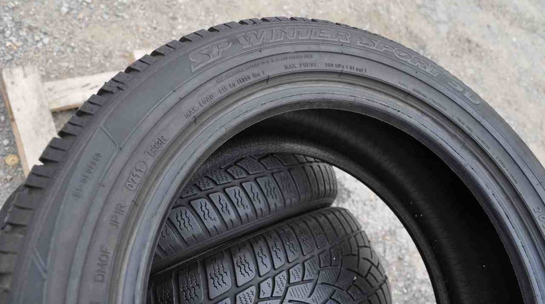 SET 4 Anvelope Iarna 205/55 R16 DUNLOP SP WINTER SPORT 3D 91H