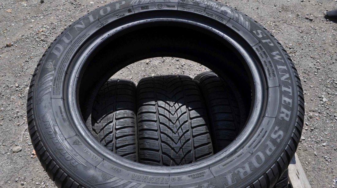 SET 4 Anvelope Iarna 205/55 R16 DUNLOP SP WINTERSPORT 4D 91H