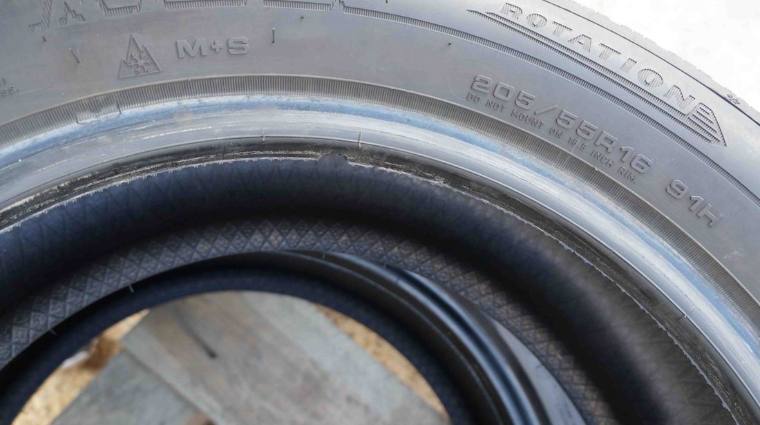 SET 4 Anvelope Iarna 205/55 R16 DUNLOP WINTERSPORT 5 91H