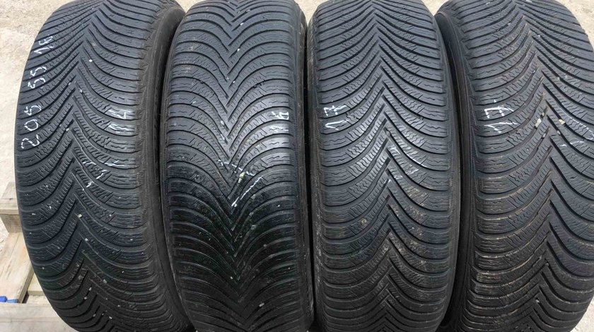 SET 4 Anvelope Iarna 205/55 R16 MICHELIN Alpin 5 91H