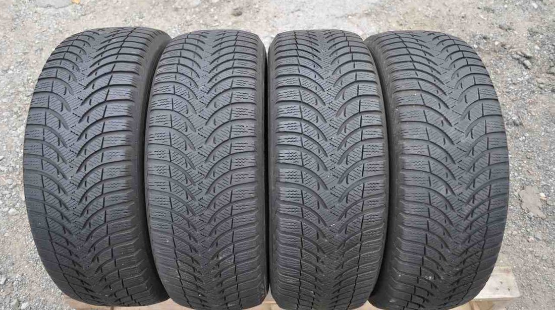 SET 4 Anvelope Iarna 205/55 R16 MICHELIN ALPIN A4 91H