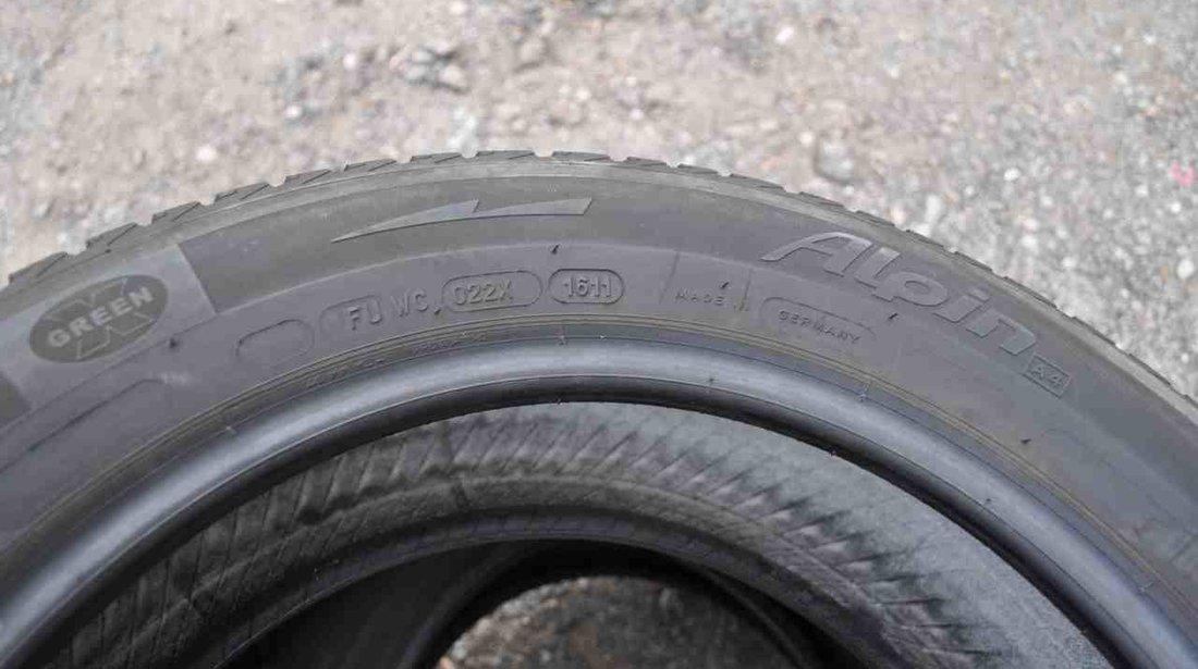 SET 4 Anvelope Iarna 205/55 R16 MICHELIN ALPIN A4 91H