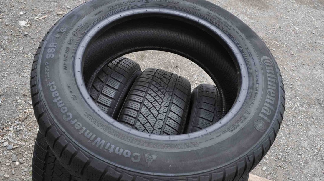 SET 4 Anvelope Iarna 205/60 R16 CONTINENTAL ContiWinterContact TS830P 92H - Runflat