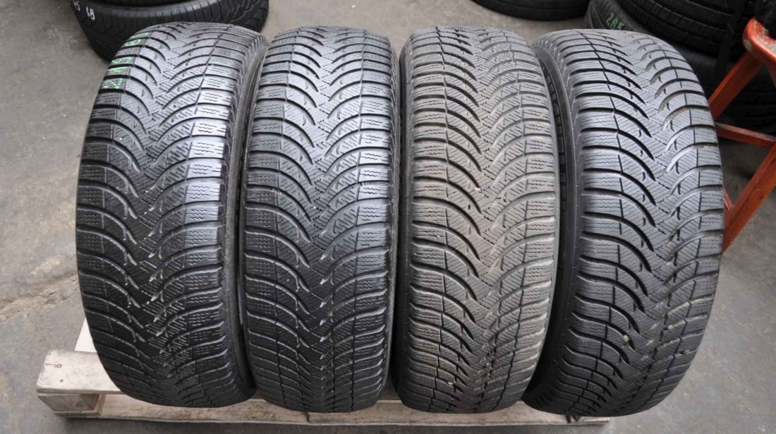 SET 4 Anvelope Iarna 215/65 R16 MICHELIN ALPIN A4 98H