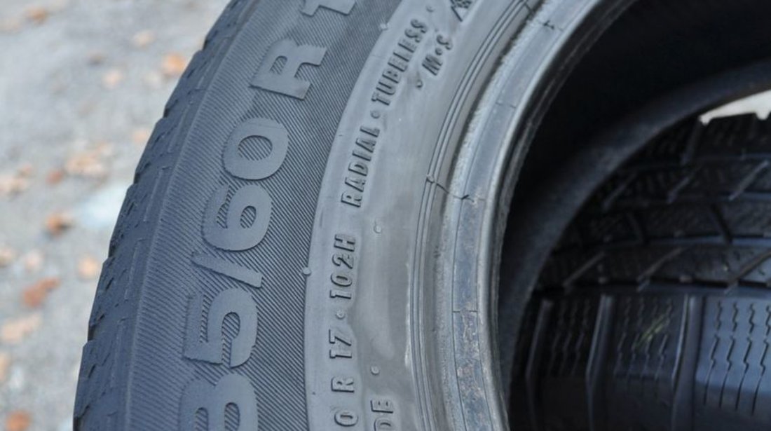SET 4 Anvelope Iarna 235/60 R17 CONTINENTAL CROSS CONTACT WINTER 102H