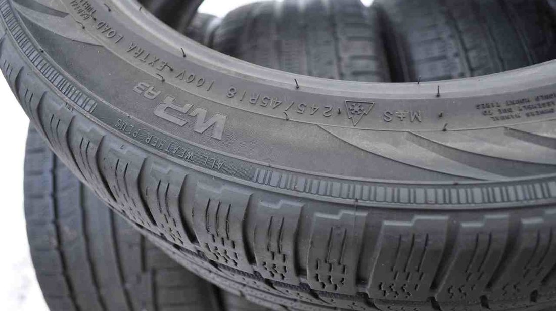 SET 4 Anvelope Iarna 245/45 R18 NOKIAN WR A3 100V - XL