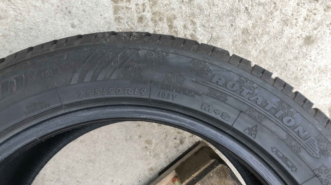 SET 4 Anvelope Iarna 255/50 R19 + 235/55 R19 DUNLOP SP WinterSport 4D