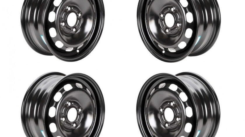 Set 4 anvelope iarna si jante otel Renault Captur dupa 2013