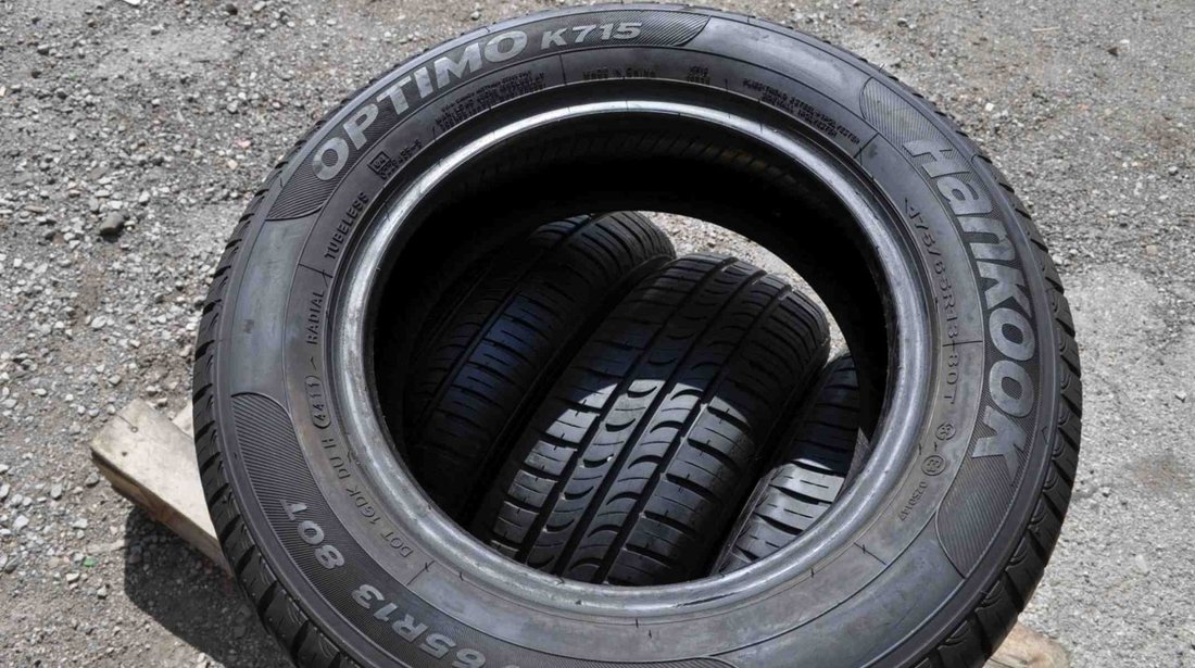 SET 4 Anvelope Vara 175/65 R13 HANKOOK OPTIMO K715 80T