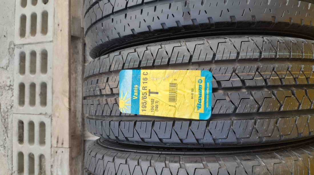 SET 4 Anvelope Vara 195/65 R16C BARUM VANIS 104/102T