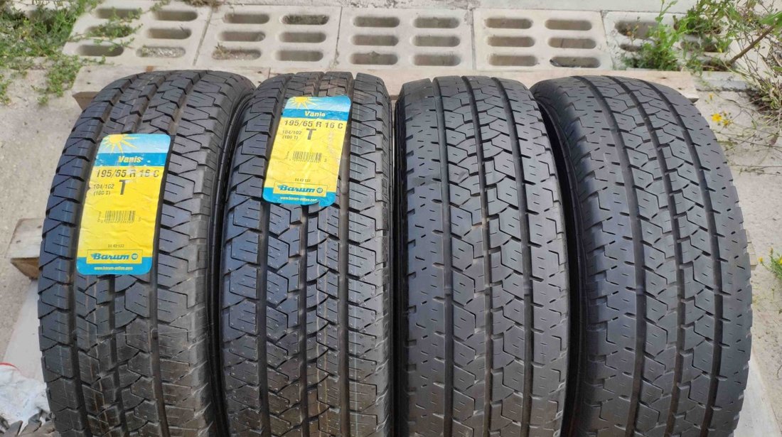 SET 4 Anvelope Vara 195/65 R16C BARUM VANIS 104/102T