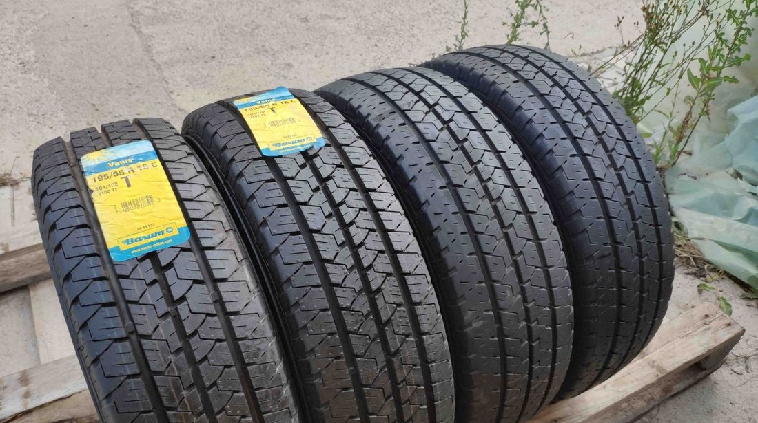 SET 4 Anvelope Vara 195/65 R16C BARUM VANIS 104/102T