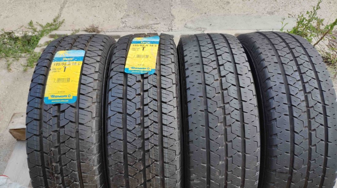 SET 4 Anvelope Vara 195/65 R16C BARUM VANIS 104/102T