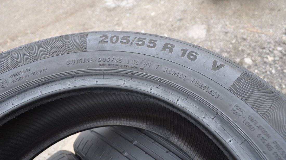 SET 4 Anvelope Vara 205/55 R16 CONTINENTAL ContiPremiumContact 5 91V