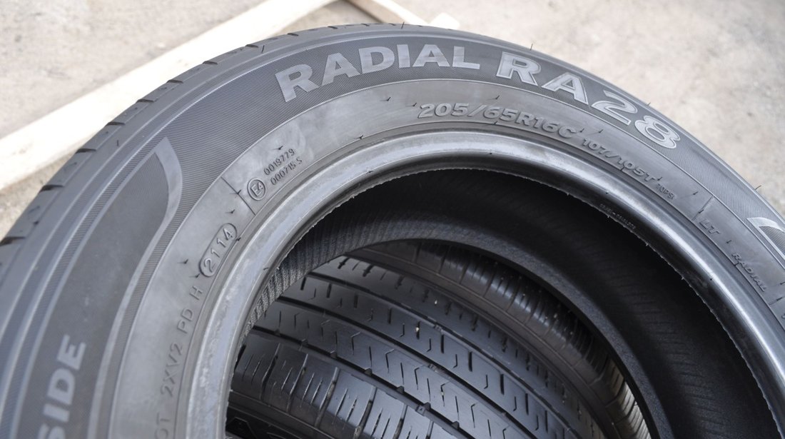 SET 4 Anvelope Vara 205/65 R16C HANKOOK RADIAL RA28 107/105T