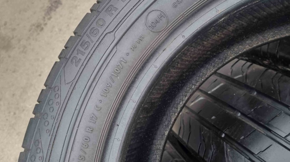 SET 4 Anvelope Vara 215/60 R17C CONTINENTAL ContiVanContact 200 109/107T