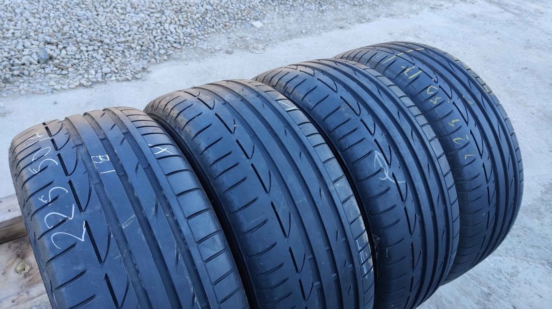 SET 4 Anvelope Vara 225/50 R17 BRIDGESTONE Potenza S001 RSC 94W - Runflat