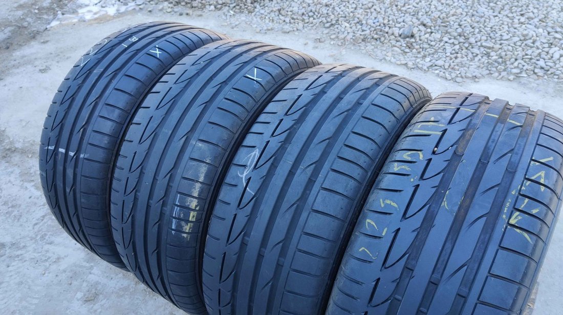 SET 4 Anvelope Vara 225/50 R17 BRIDGESTONE Potenza S001 RSC 94W - Runflat