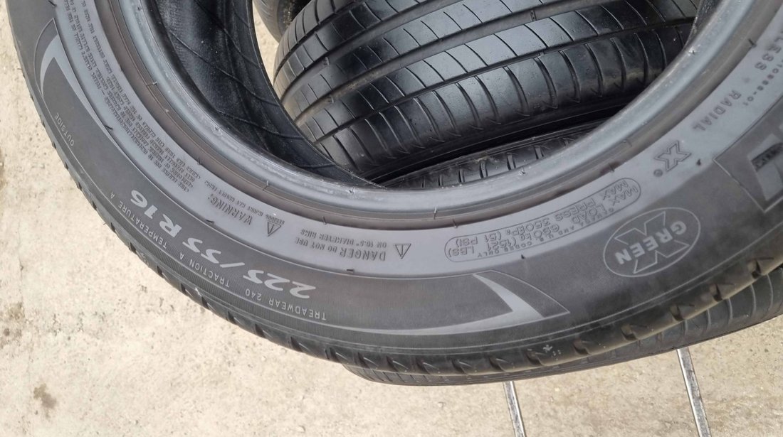 SET 4 Anvelope Vara 225/55 R16 MICHELIN Primacy 3 95W