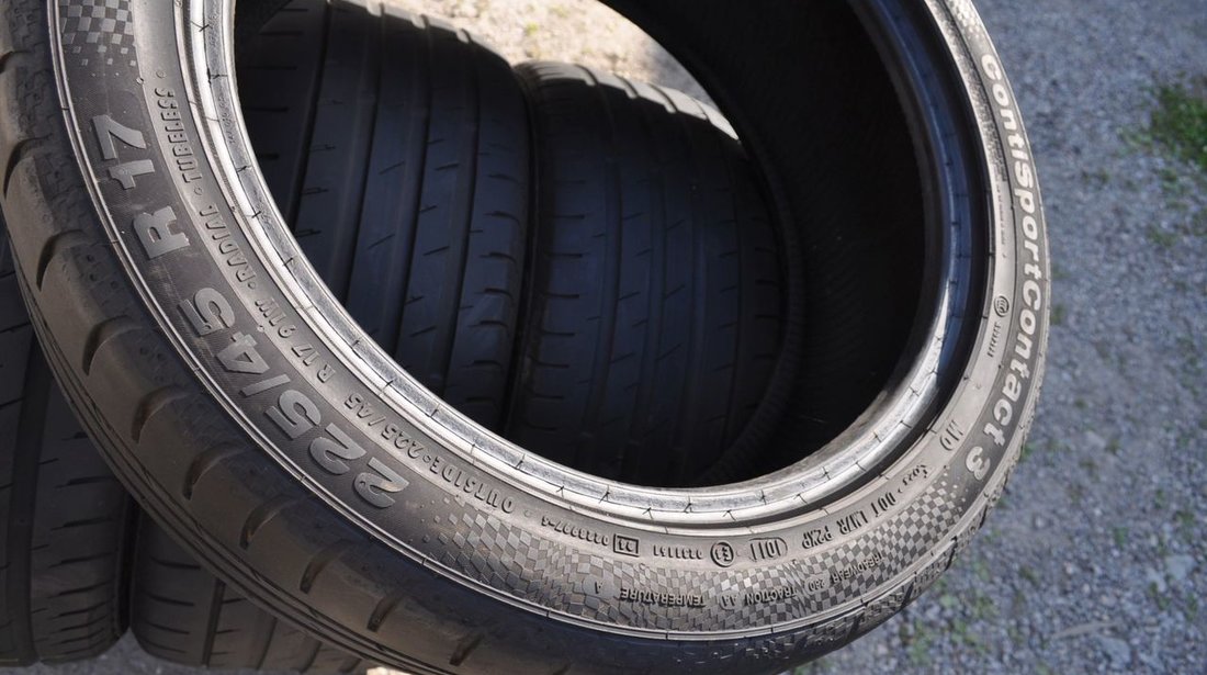 SET 4 Anvelope Vara 255/45 R18 CONTINENTAL ContiSportContact 5 103Y