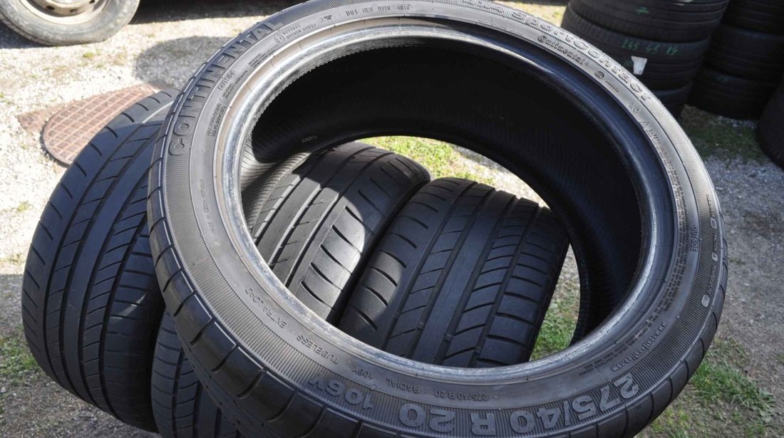 SET 4 Anvelope Vara 275/40 R20 CONTINENTAL 4x4 SPORT CONTACT 106Y