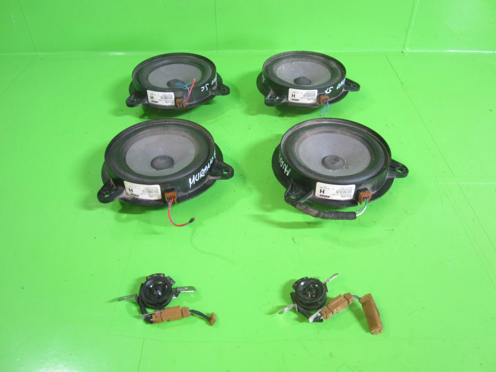 SET 4 BOXE / DIFUZOARE + 2 TWITTER NISSAN MURANO 4x4 FAB. 2002 - 2008 ⭐⭐⭐⭐⭐