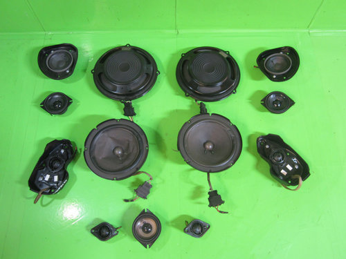SET 4 BOXE / DIFUZOARE BOSE + TWITTER PORSCHE CAYENNE 9PA 4x4 FAB. 2002 - 2010 ⭐⭐⭐⭐⭐