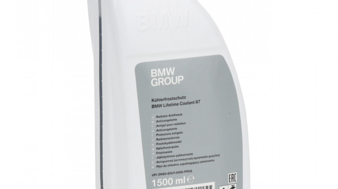 Set 4 Buc Antigel Concentrat Oe Bmw Albastru / Verde 1.5L 83515A6CDD7