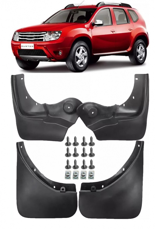 Set 4 Buc Aparatori Noroi Fata / Spate Am Dacia Duster 1 2010-2015 KAL101