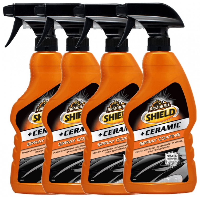 Set 4 Buc ArmorAll Shield™ +Ceramic Spray Coating 500ML AMT31-061