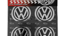 Set 4 Buc Autocolant Roata Volkswagen 60MM AB-W