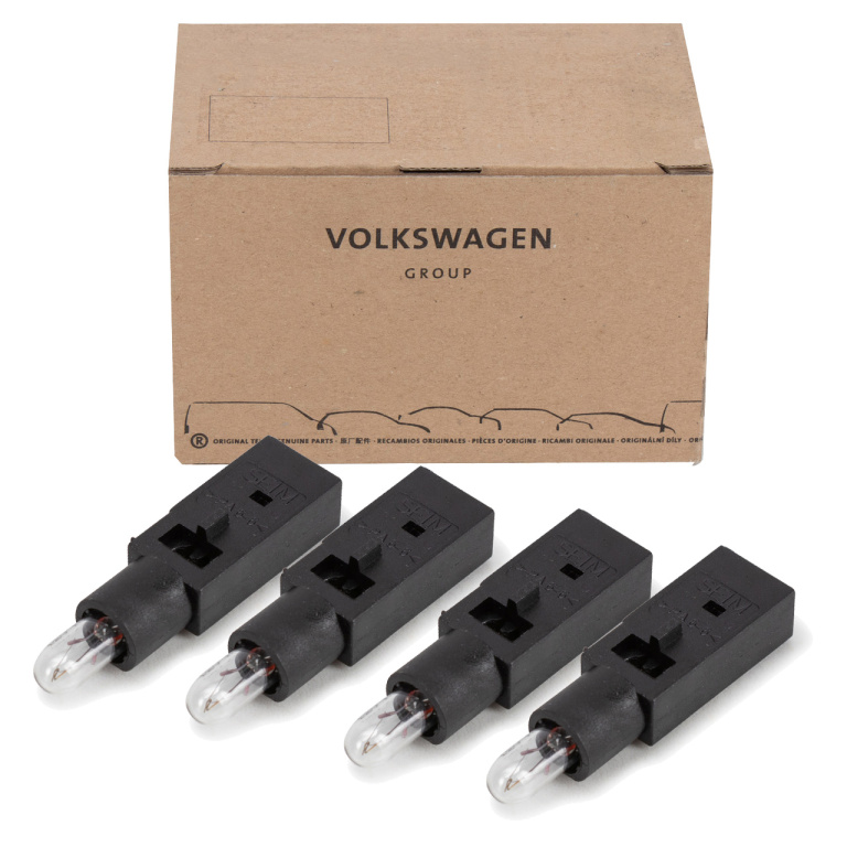 Set 4 Buc Bec Grila Ventilatie + Soclu Oe Volkswagen 3B0919243B