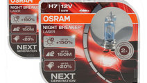 Set 4 Buc Bec Osram H7 12V 55W Night Breaker Laser...