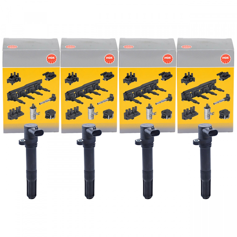 Set 4 Buc Bobina Inductie Ngk Abarth 500 / 595 / 695 2008→ U5018 48061