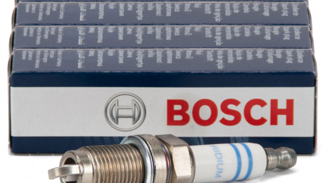 Set 4 Buc Bujie Bosch Skoda Superb 2 2008-2015 0 242 240 665