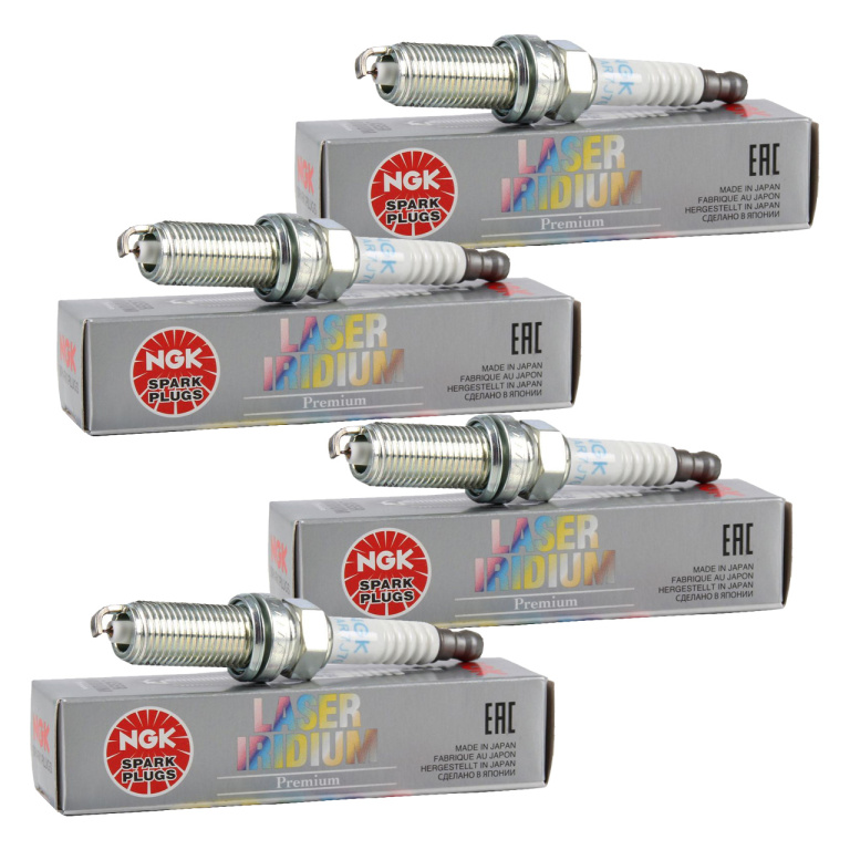Set 4 Buc Bujie Ngk Renault Megane 3 2008→ Laser Iridium ILKAR7J7G 91121