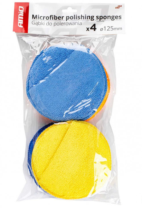 Set 4 Buc Burete Aplicator Microfibra Polish Amio 125MM 02905