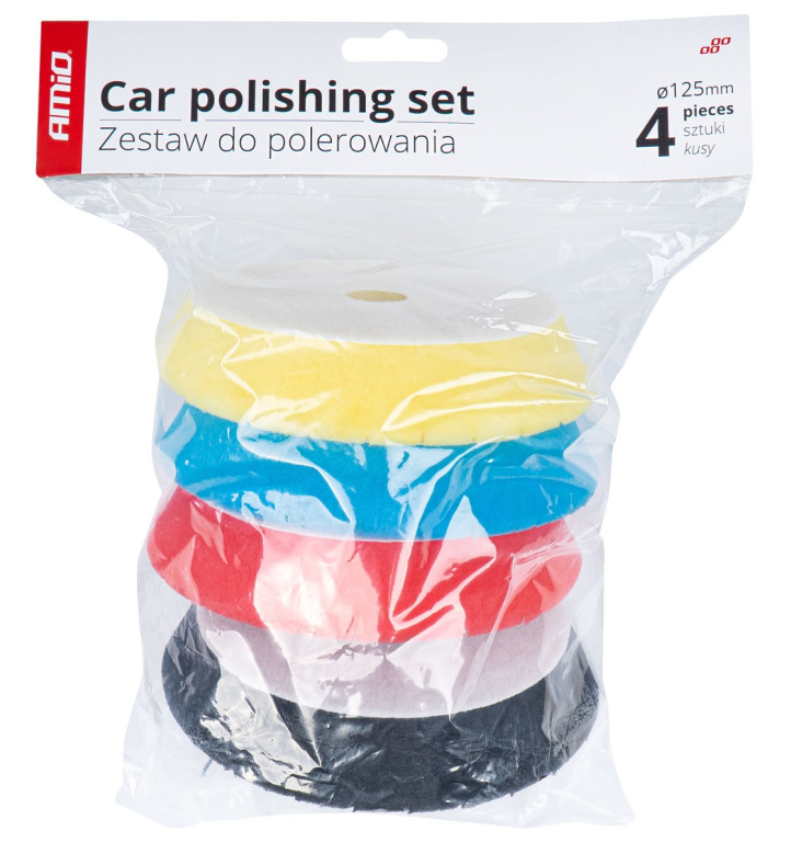 Set 4 Buc Bureti Polish Si Lustruit Amio 125mm/150mm 03711