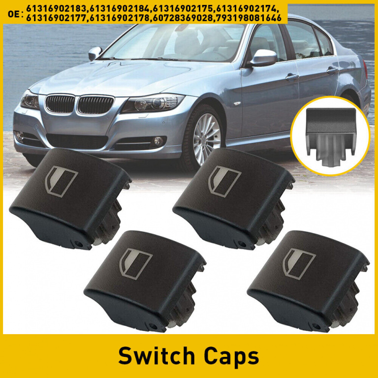 Set 4 Buc Capac Buton Geam Compatibil Bmw X5 E53 1999-2003 C00121
