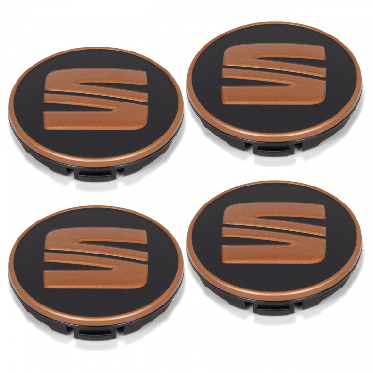 Set 4 Buc Capac Janta Oe Seat Leon ST 5F8 2013→ Cupra Negru / Cupru 5F0601171TVK