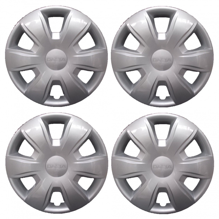Set 4 Buc Capac Roata Dacia Logan 1 2004-2012 15&quot; 8200789772