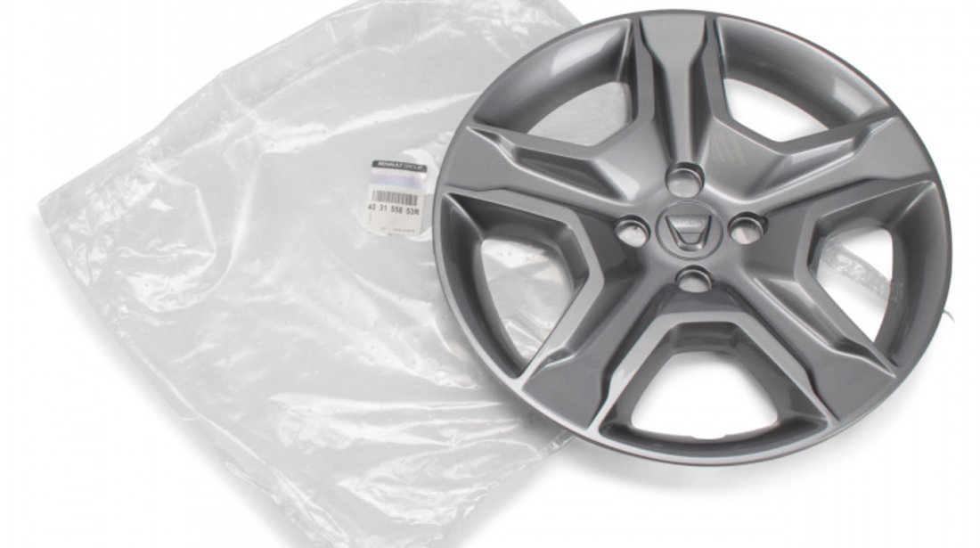 Set 4 Buc Capac Roata Oe Dacia 16&quot; Gri Inchis 403155853R